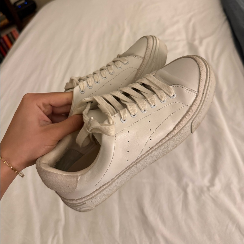 All Saints Women’s White Sneakers